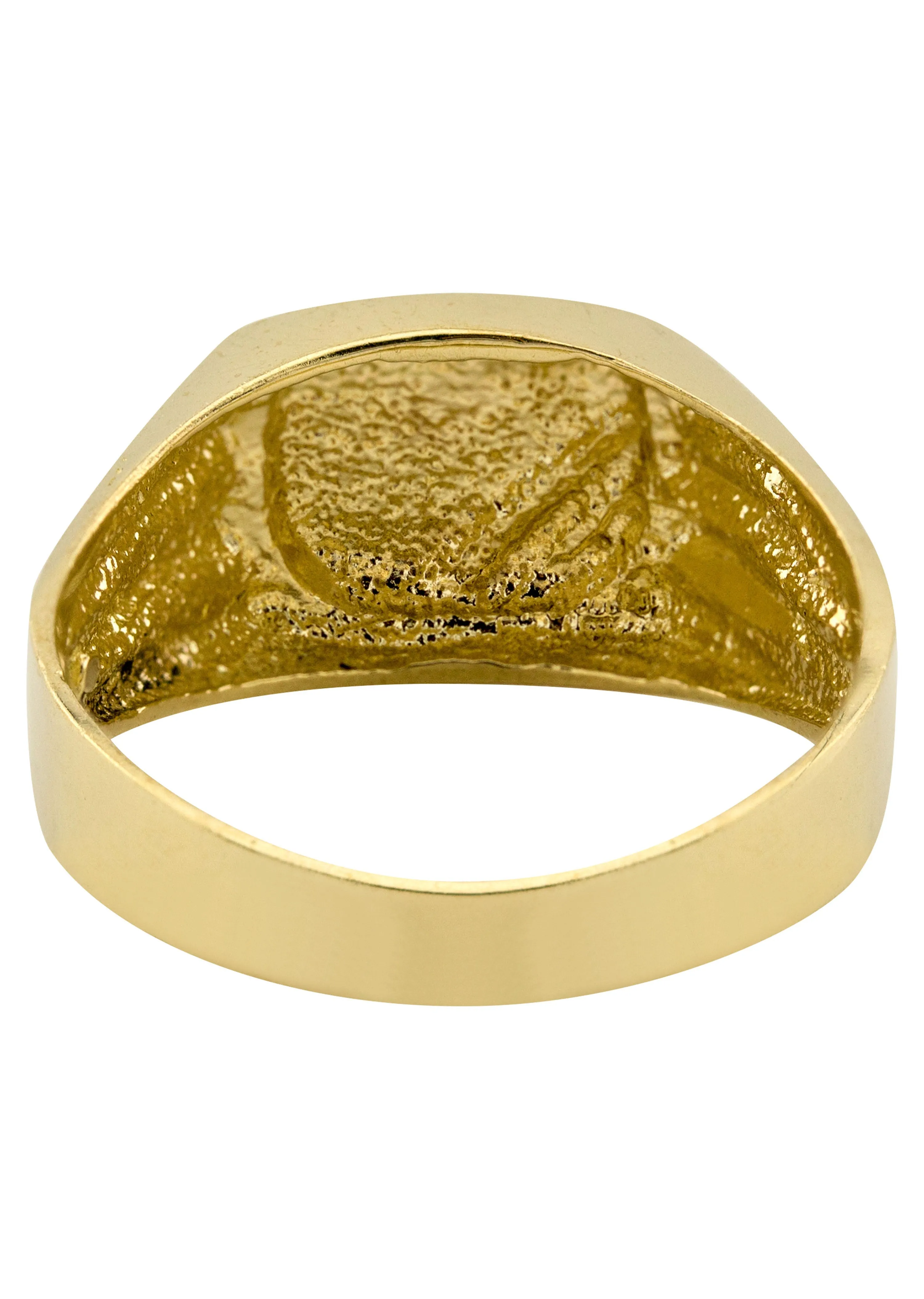 Mens Signet Ring - 10K Gold | 7 Grams