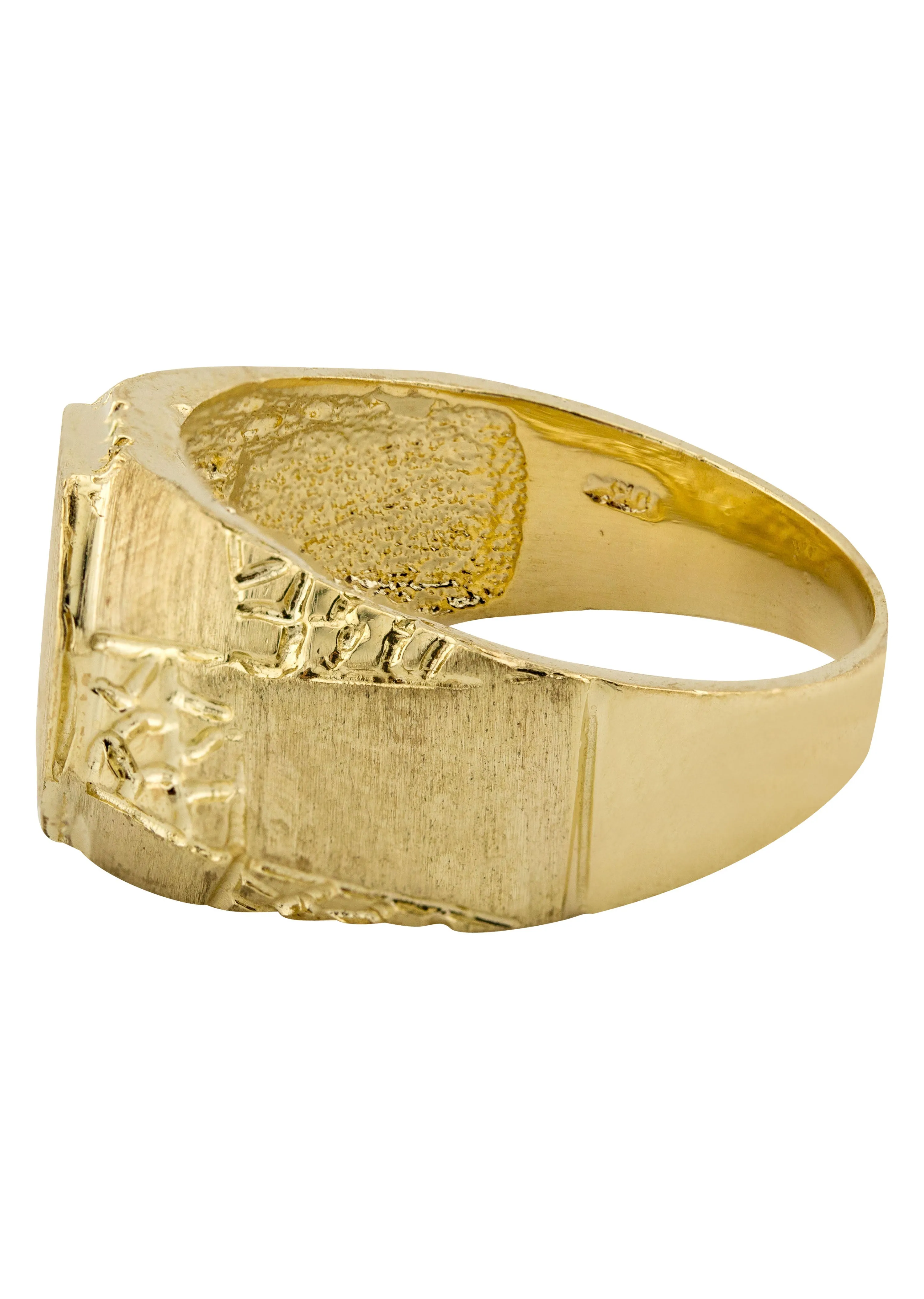 Mens Signet Ring - 10K Gold | 7 Grams