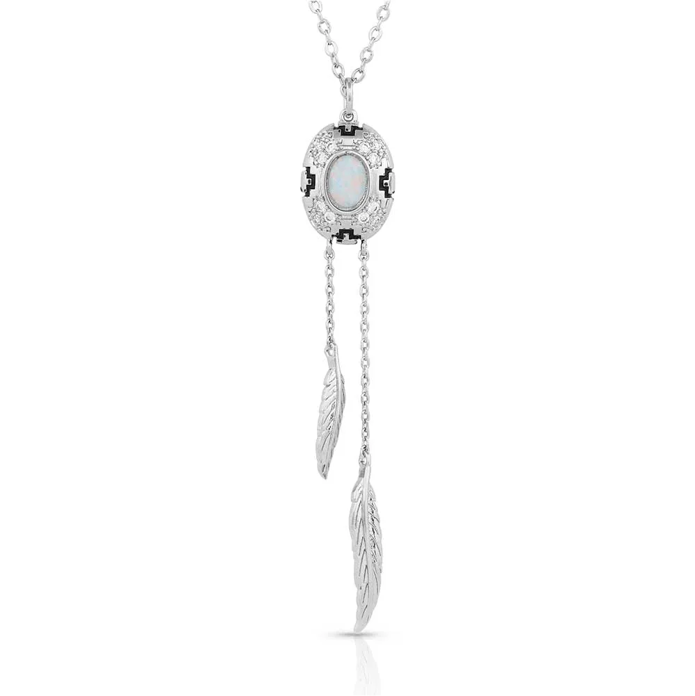 Montana Silversmiths® Women's Divine Touch Opal Necklace