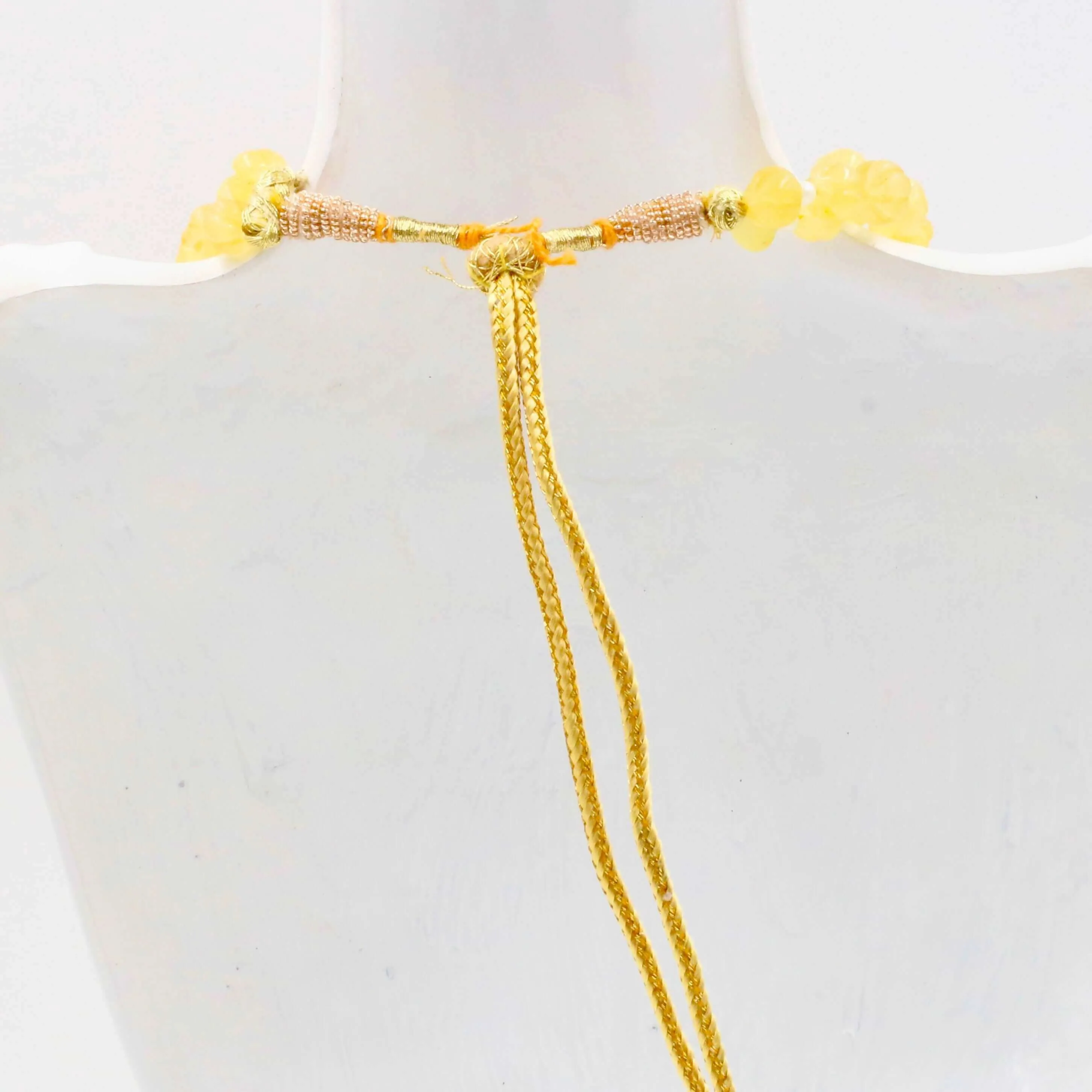 Natural Yellow Quartz Necklace Yellow Quartz Beaded Necklace Yellow Necklace Necklace Layered Necklace SKU 6142887