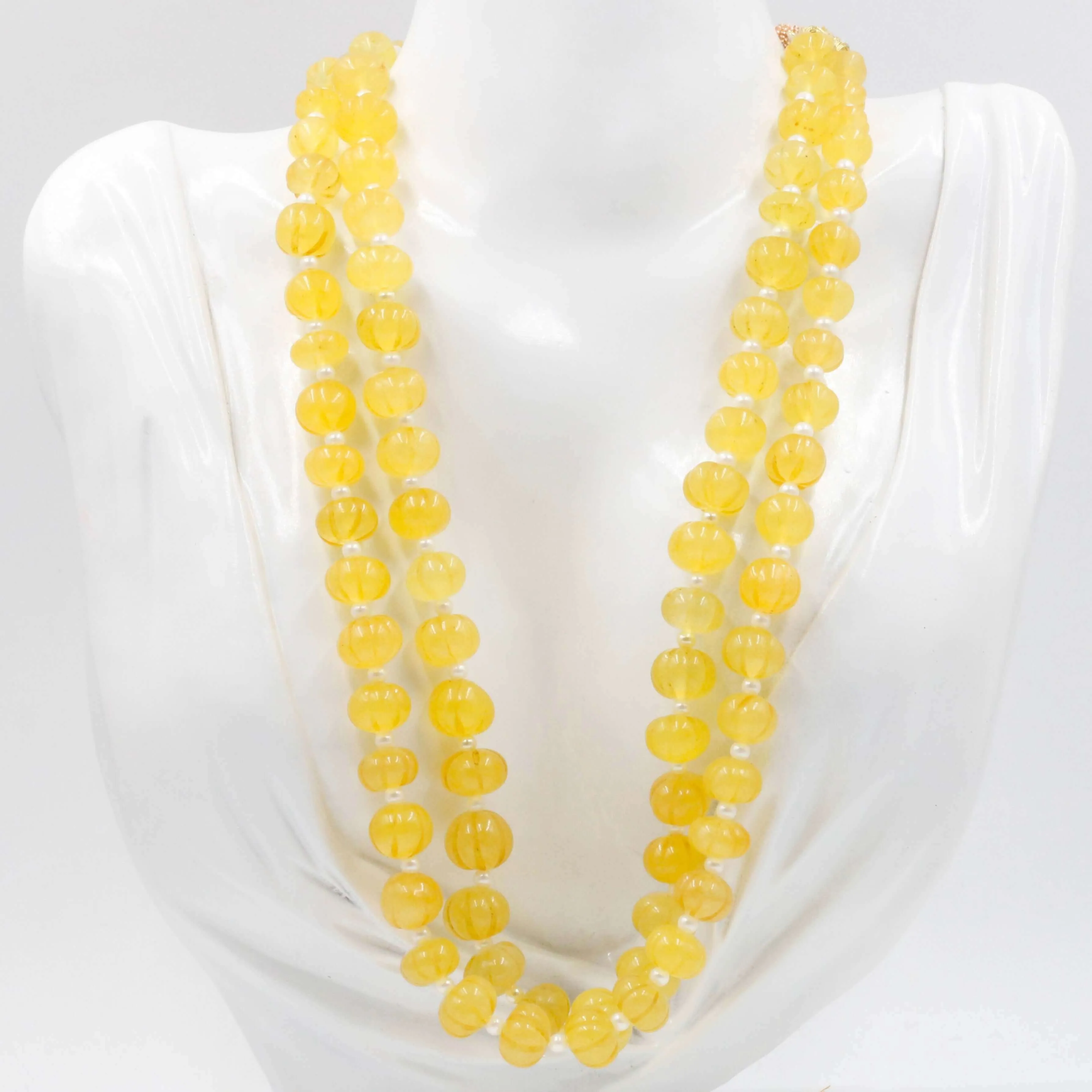 Natural Yellow Quartz Necklace Yellow Quartz Beaded Necklace Yellow Necklace Necklace Layered Necklace SKU 6142887