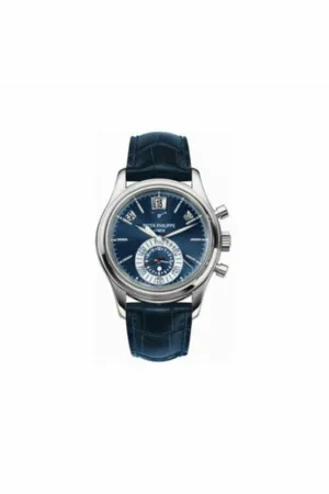 patek philippe complications 5960p-015 platinum blue dial men's watch