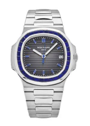 Patek Philippe Nautilus Platinum Blue Sapphire 5711/111P-001