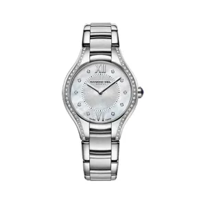 Raymond Weil Noemia Ladies Stainless MOP Diamond Watch 5127-STS-00985