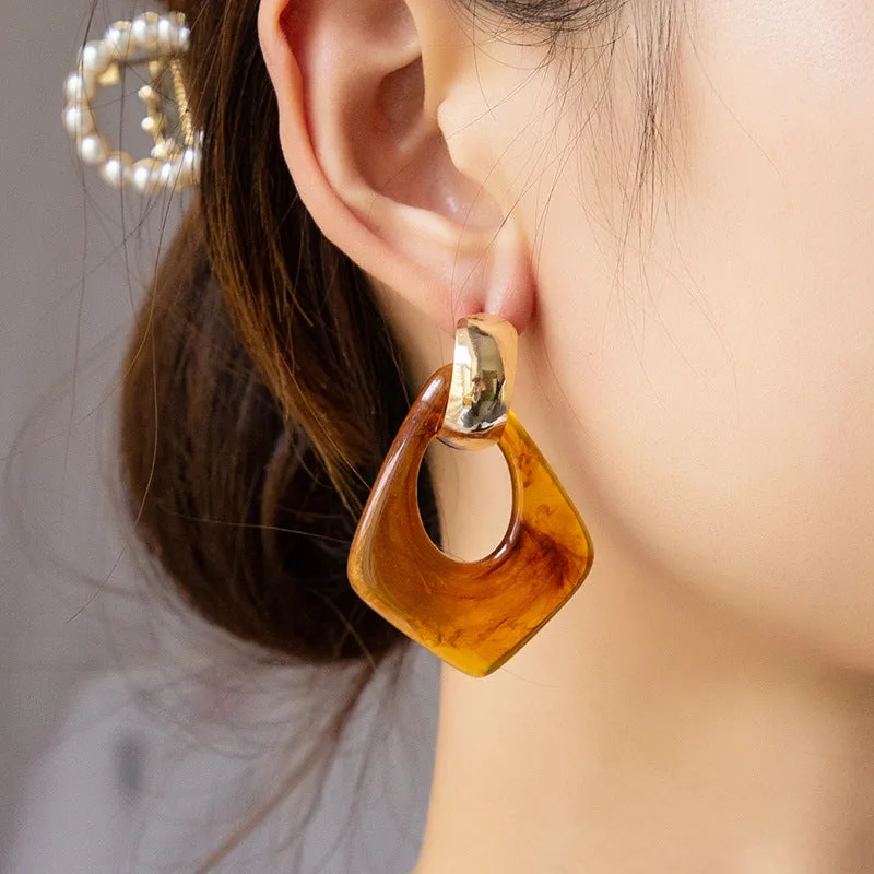 Retro Personality Design Earrings Women