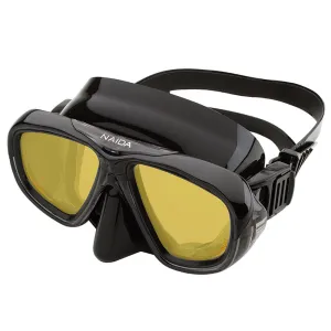 Riffe Naida Amber Lens Scuba Dive Mask