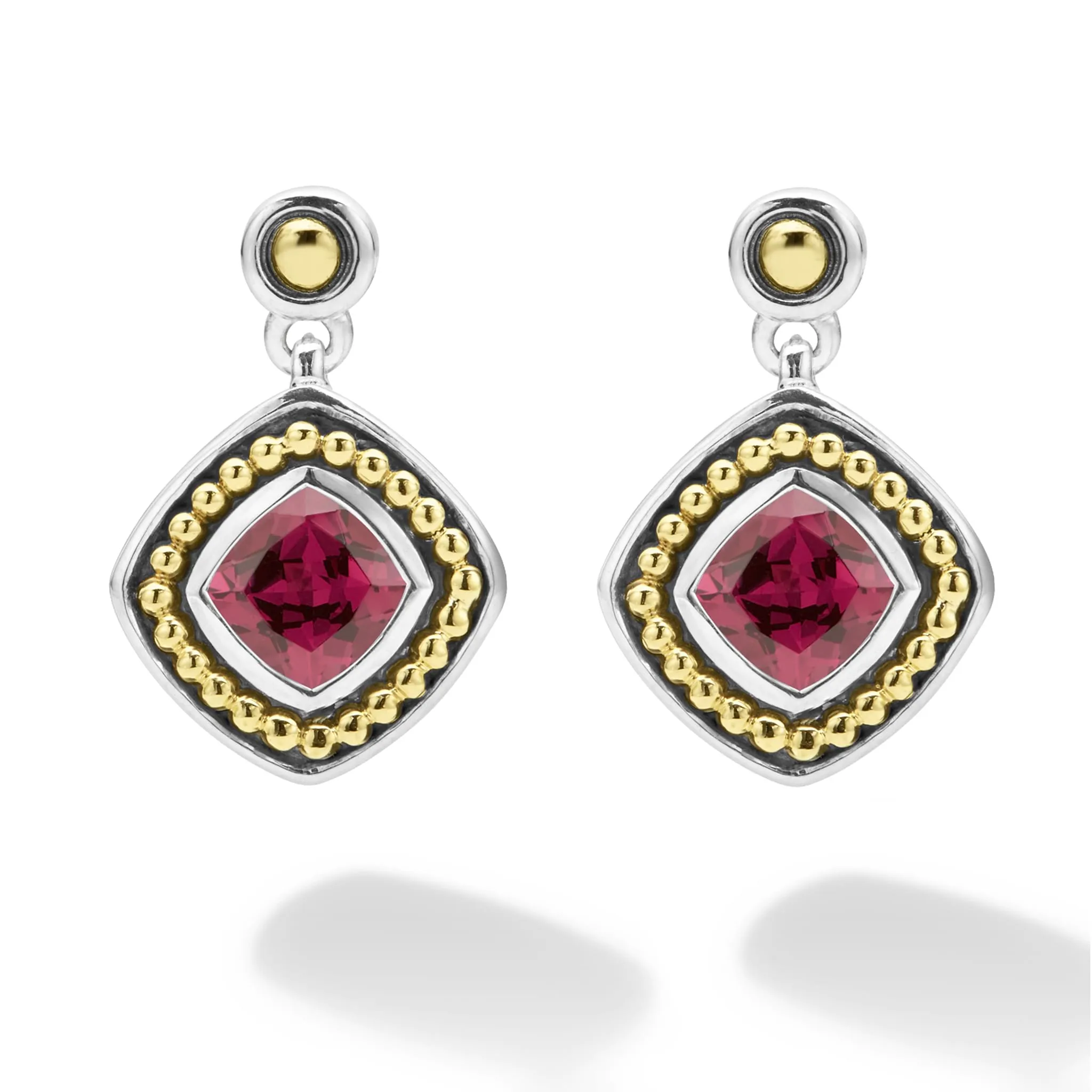 Rittenhouse Rhodolite Garnet Drop Earrings