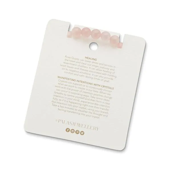 Rose Quartz Energy Gems Bracelet