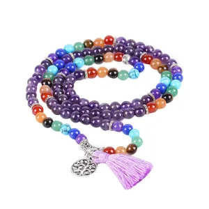 Seven Chakra necklace jewelry