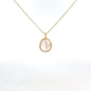 Shade Rose Quartz Necklace