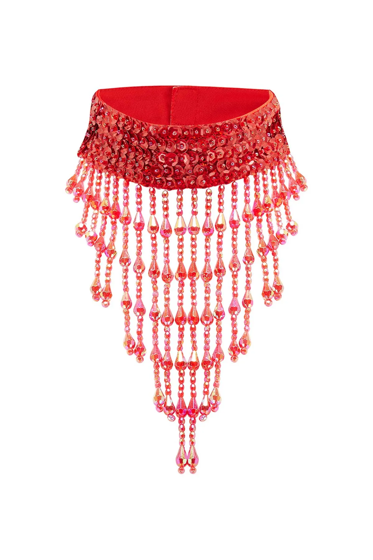 Shimmy Shimmy Ruby Red Choker