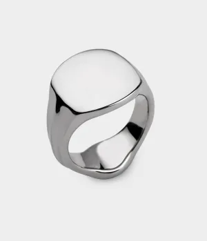 Signet Ring in Silver, Size T