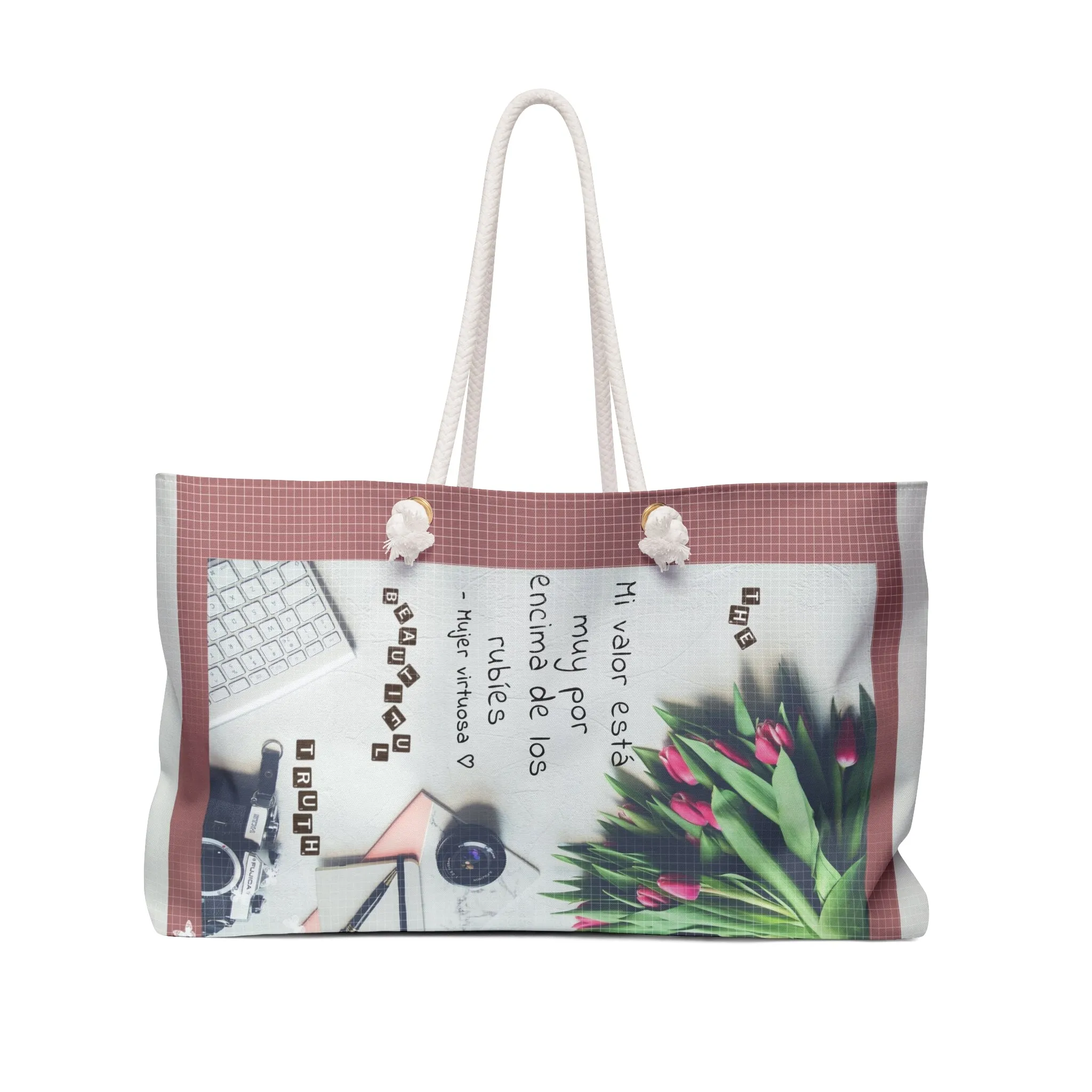 Spanish || Virtuous Woman Weekender Tote