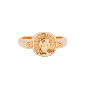 Tanit Ring, Gold Vermeil