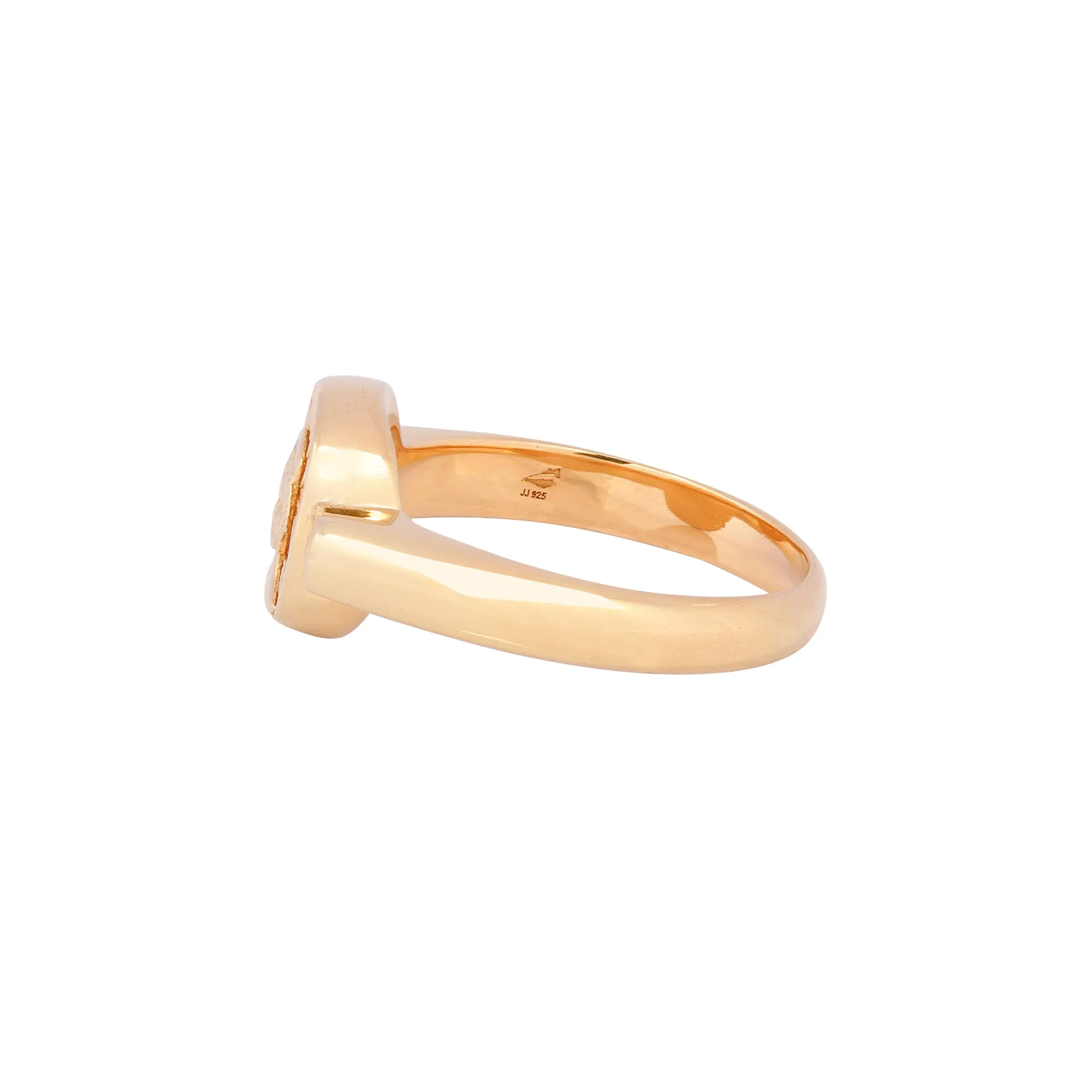 Tanit Ring, Gold Vermeil