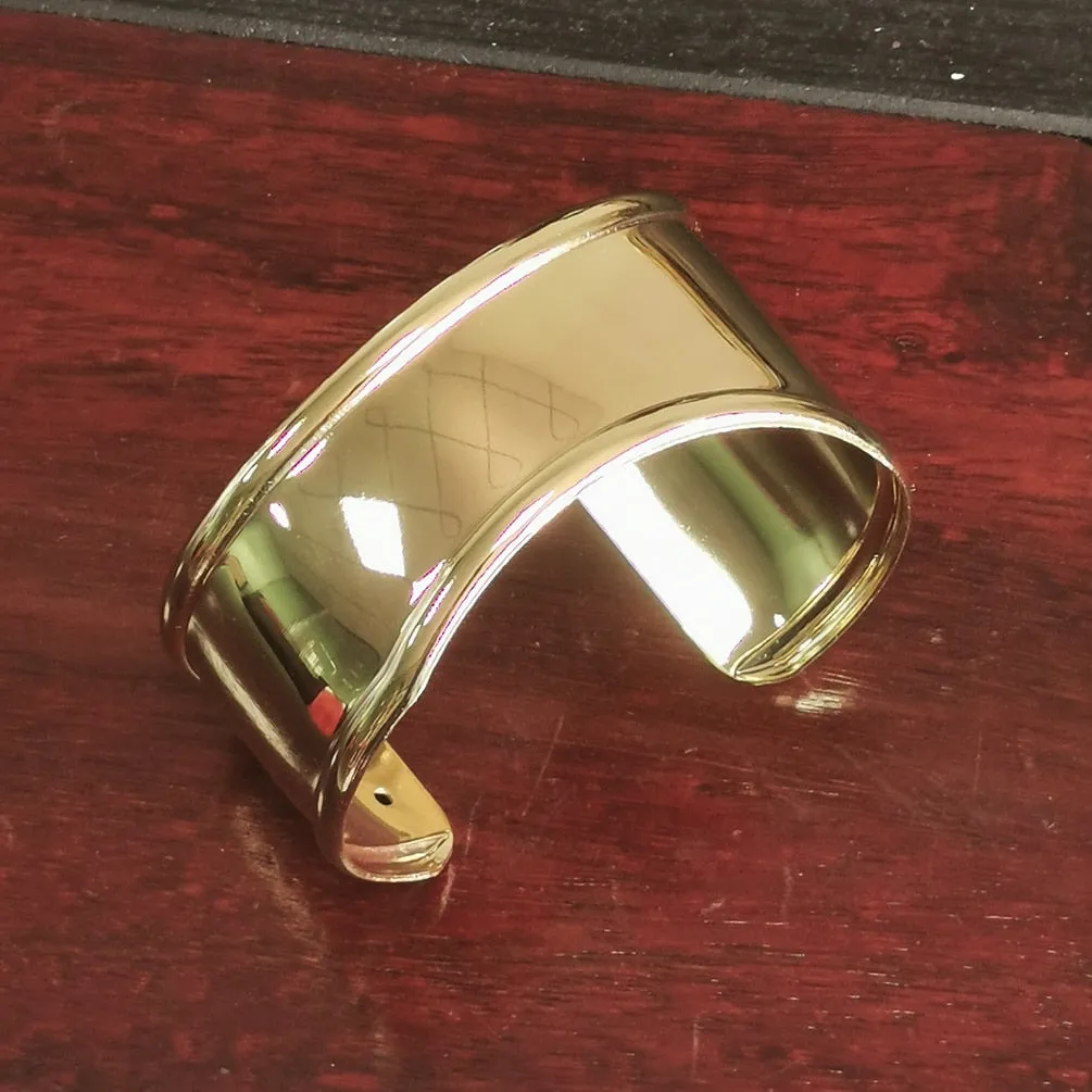 TEEK - Smooth Metal Cuff Bracelets