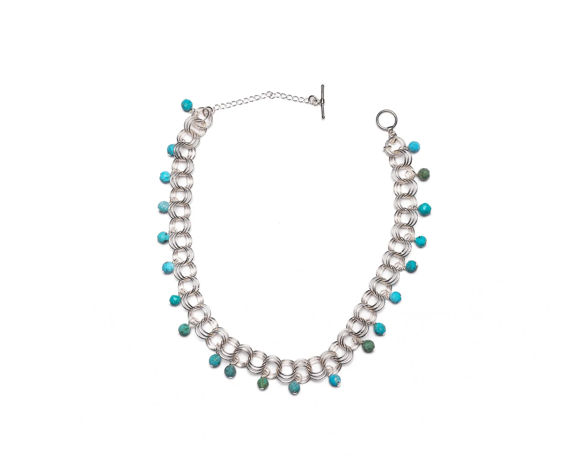 The Christina Choker in Turquoise