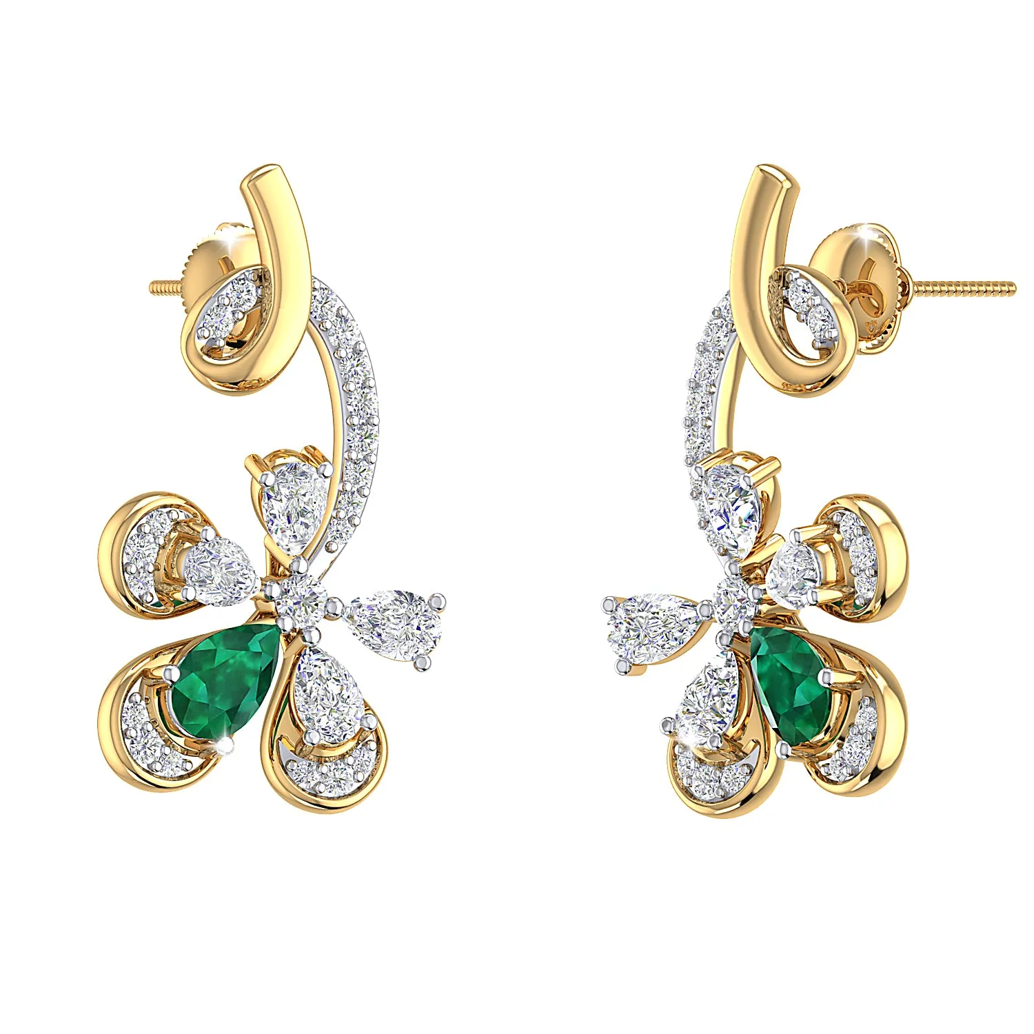 THE EMERALD FLAME STUDS