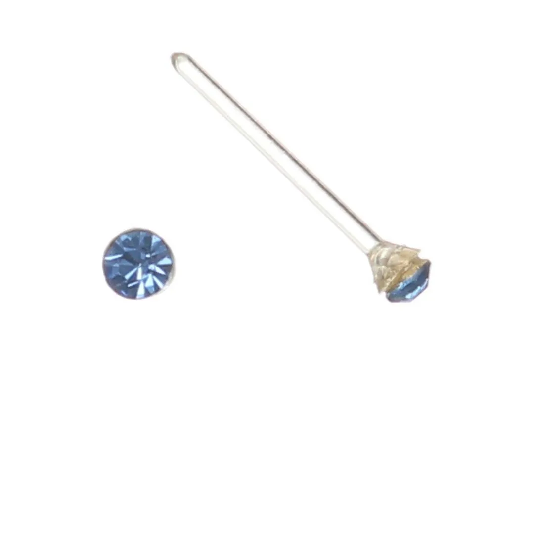 Tiny Rhinestones Studs Hypoallergenic Earrings for Sensitive Ears Made with Plastic Posts