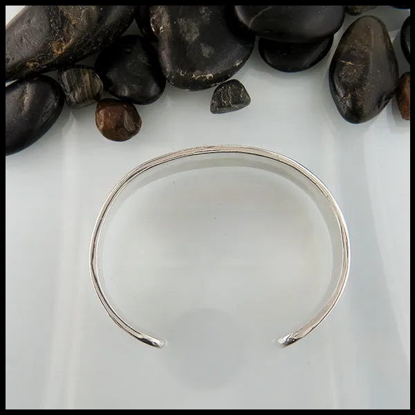 Trinity Knot Cuff Bracelet in Sterling Silver