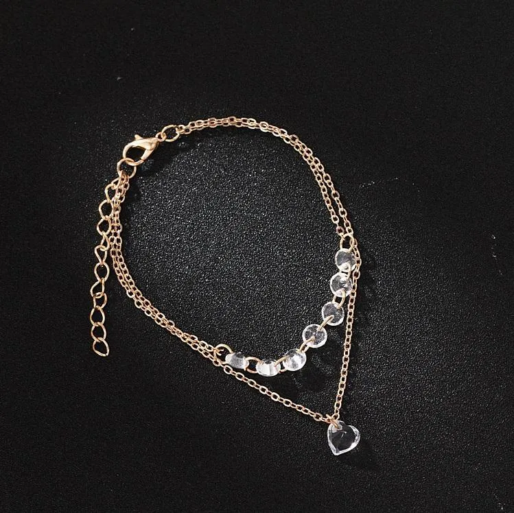 Two Layered Cubic Bracelet