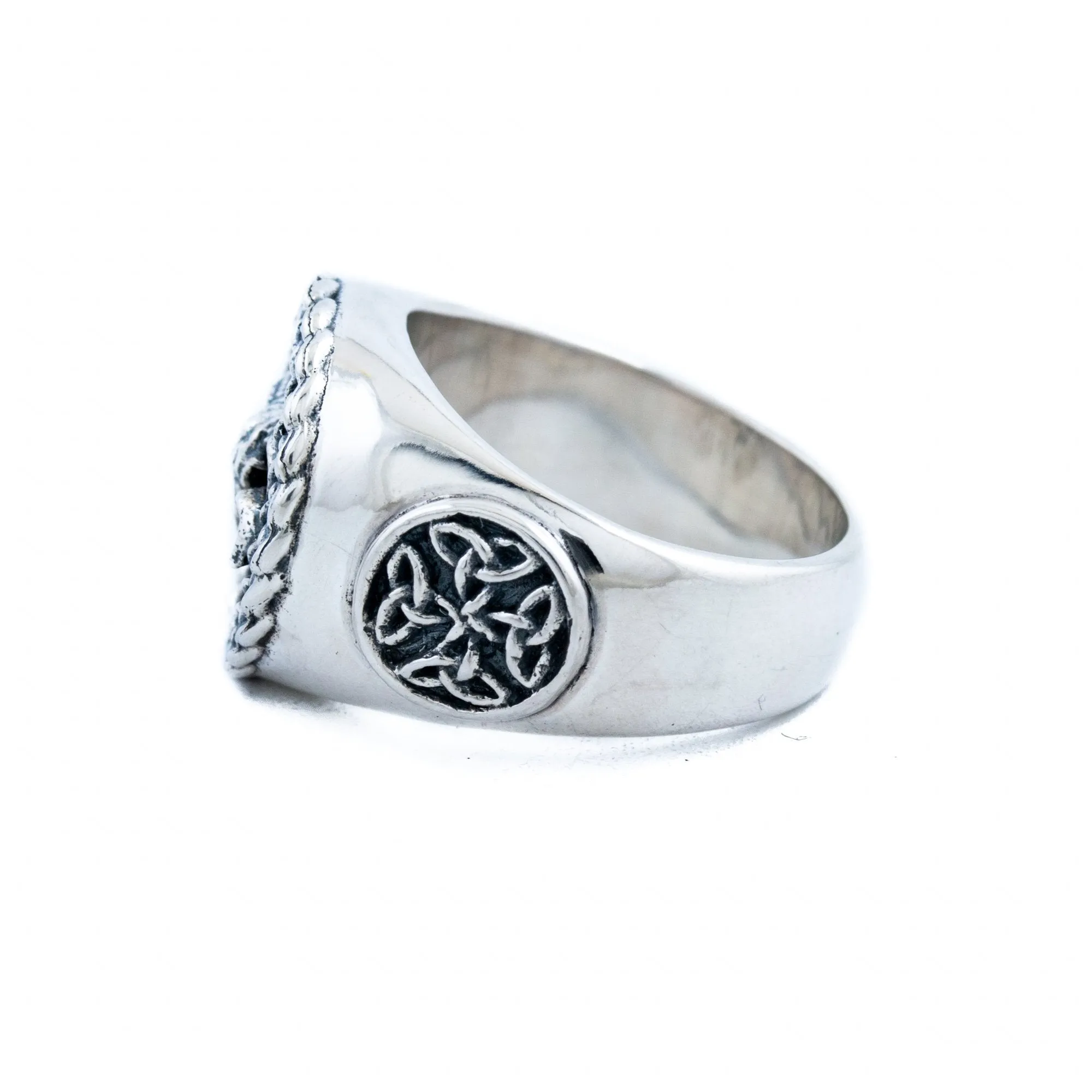 Weaved "Celtic Aries" Ring