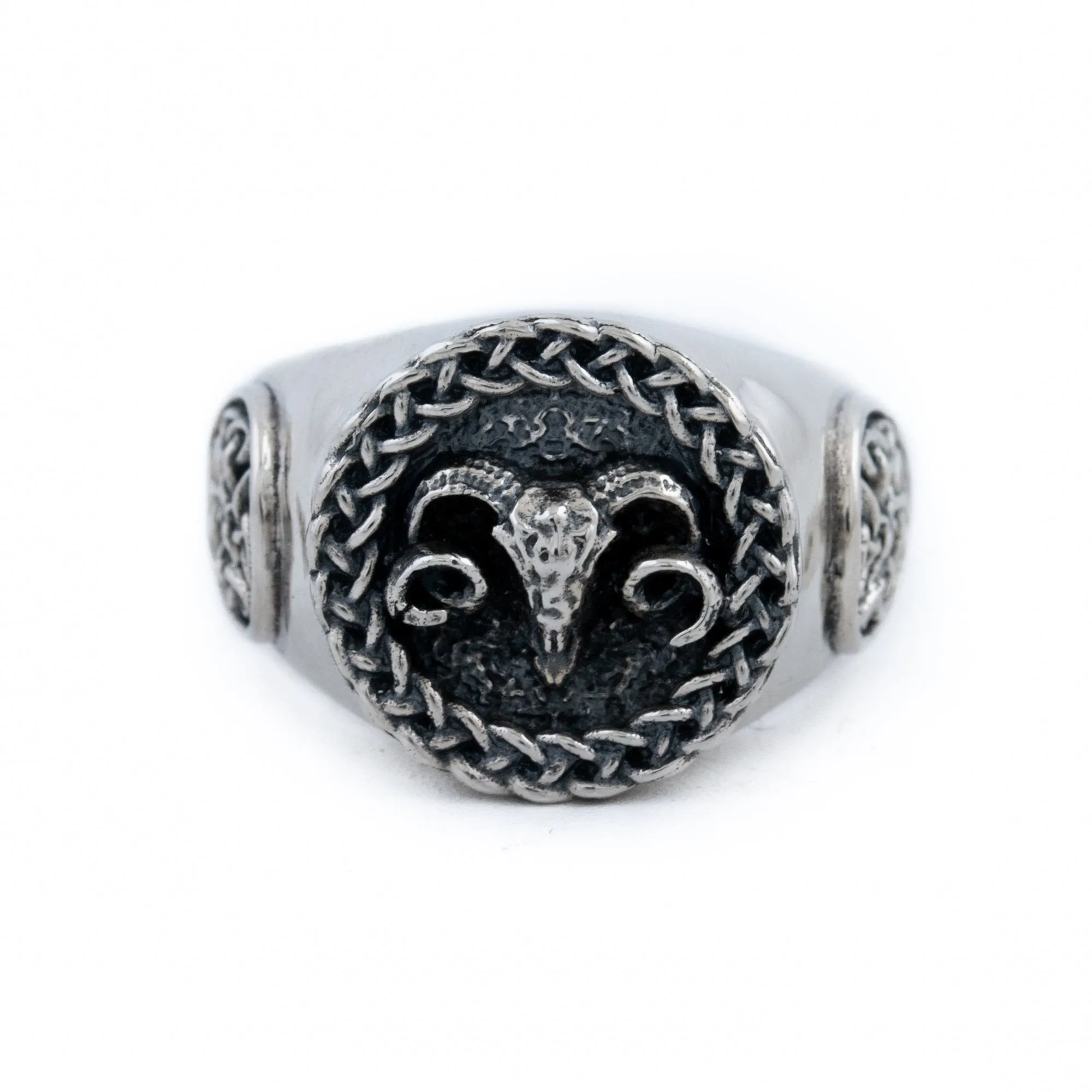 Weaved "Celtic Aries" Ring